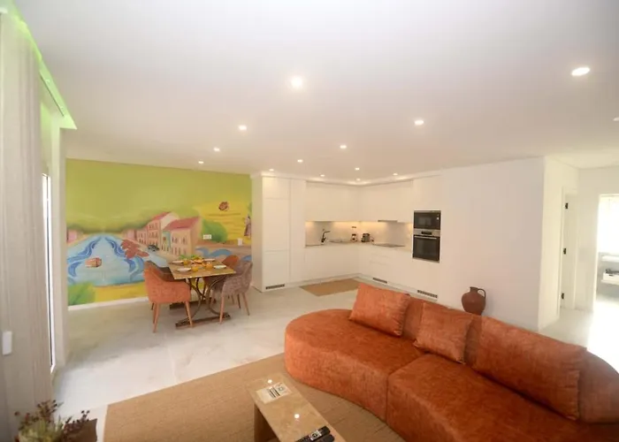 Daire Oro Nero Arte - Luxury With Terrace Nazaré